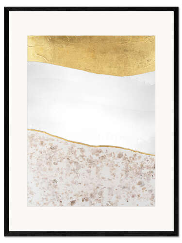 Stampa artistica con cornice Whitestone I