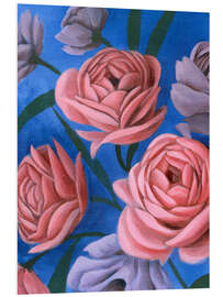 Quadro em PVC Layered Petals I