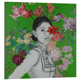 Magnettafel Lady Florals I