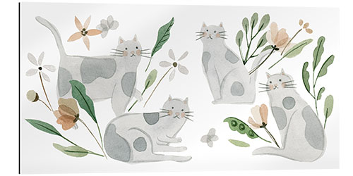 Galleriprint Cats love plants