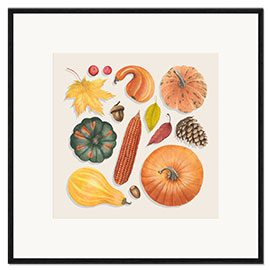 Framed art print Rich Harvest in Autumn II