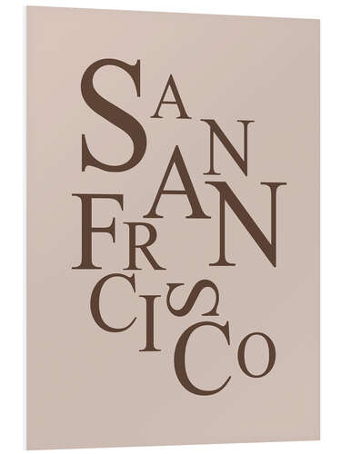 Tableau en PVC San Francisco