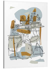 Magnettafel Generalprobe am Schlagzeug