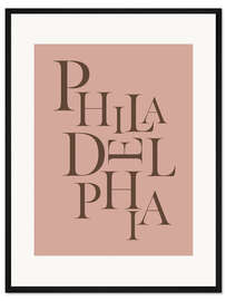 Gerahmter Kunstdruck Philadelphia