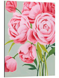 Magnettafel Die diesjährigen Pfingstrosen