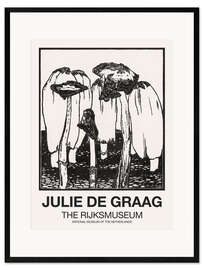 Framed art print Ink Mushrooms – Rijksmuseum