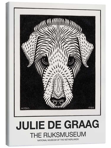 Canvas-taulu The Dog's Head – Rijksmuseum