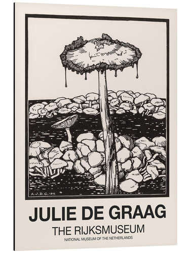 Aluminium print Dripping Mushrooms – Rijksmuseum