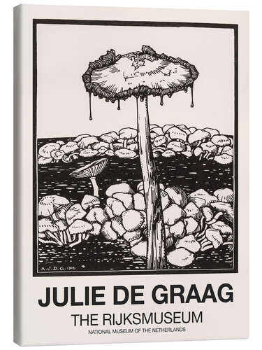 Canvas print Dripping Mushrooms – Rijksmuseum