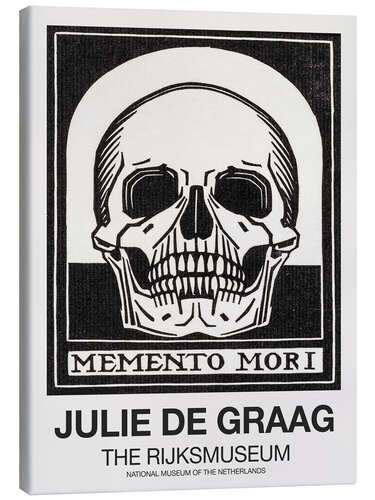 Canvastavla Memento Mori – Rijksmuseum