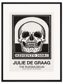 Gerahmter Kunstdruck Memento Mori – Rijksmuseum