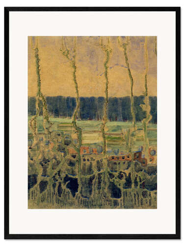 Impression artistique encadrée Summer I