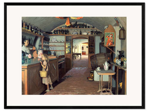 Kehystetty taidepainatus The Small Tavern