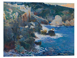 Foam board print Cala Encantada – Mallorca, 1901