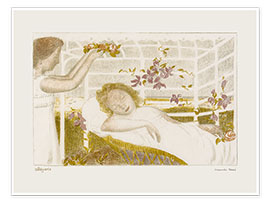 Wall print  Allegory, plate one from Love - Maurice Denis