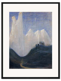 Gerahmter Kunstdruck Mein Weg I