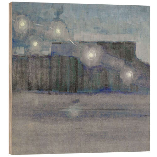 Quadro de madeira Sparks I