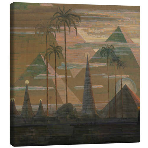 Canvas print Andante – Sonata of the Pyramids