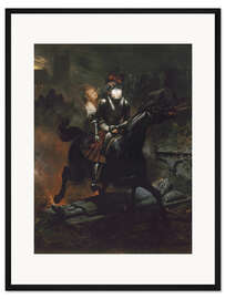 Gerahmter Kunstdruck Die Ballade von Lenore – Die Toten reisen schnell