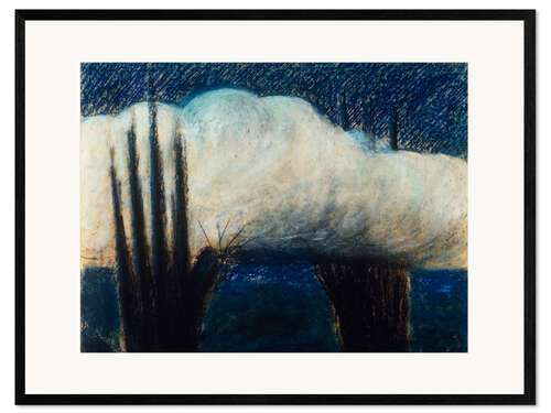 Stampa artistica con cornice Sera