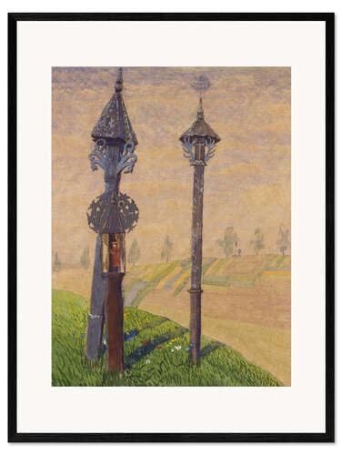 Plakat artystyczny premium w ramie Allegro – Sonata III