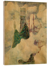 Holzbild Finale – Sonate IV - Mikalojus Konstantinas Čiurlionis