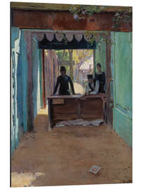 Quadro em alumínio Entrance to the Mill of the Galette, 1891