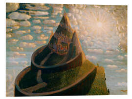 Hartschaumbild Märchen-Schloss