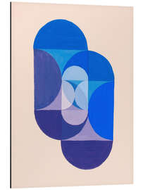 Magnettafel Key Blue - Die mathematische Basis der Künste