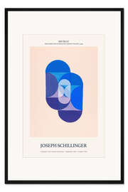 Gerahmter Kunstdruck Key Blue - Die mathematische Basis der Künste, 1934