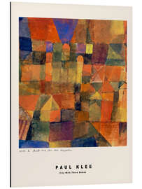 Magnettafel Stadt mit drei Kuppeln, 1914