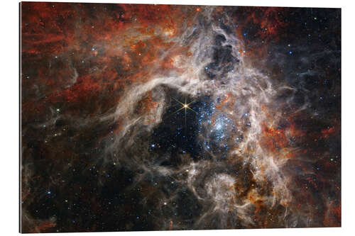 Gallery print Tarantula Nebula, James Webb Telescope, 2022