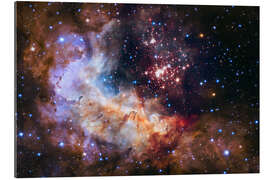 Tableau en plexi-alu Westerlund 2 Cluster and Nebula, Hubble Space Telescope, 2022