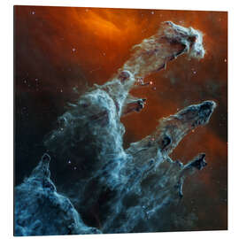 Magnettafel Säulen der Schöpfung, James Webb Weltraumteleskop, 2022