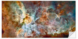 Sticker mural Eta Carinae Nebula, Hubble Space Telescope, 2007