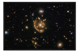 Gerahmter Kunstdruck Einstein-Ring, Hubble-Weltraumteleskop, 2022