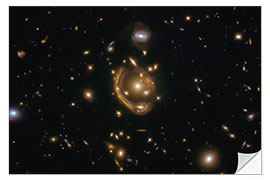 Naklejka na ścianę Einstein Ring, Hubble Space Telescope, 2022