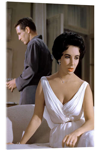 Stampa su vetro acrilico Elizabeth Taylor, 1958