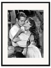 Gerahmter Kunstdruck Einer Muss Dran Glauben, 1958 I