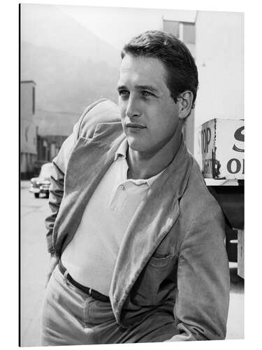 Stampa su alluminio Actor Paul Newman, ca.1950