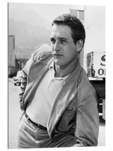 Quadro em plexi-alumínio Actor Paul Newman, ca.1950