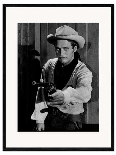 Framed art print The Left Handed Gun, 1958