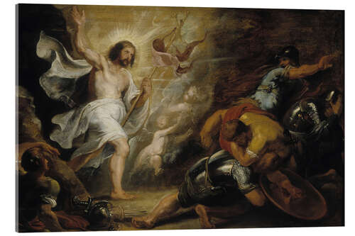 Stampa su vetro acrilico The Resurrection of Christ, 1617