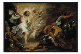 Gerahmter Kunstdruck Die Auferstehung Christi, 1617