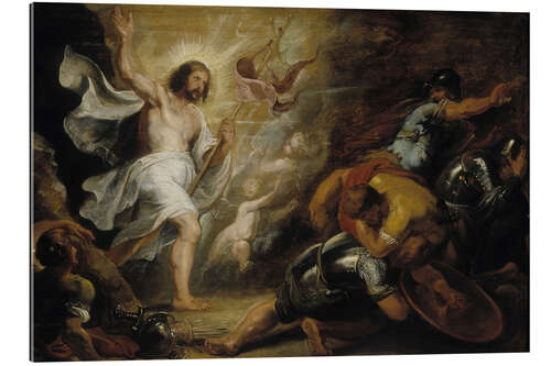 Tableau en plexi-alu Résurrection du Christ, 1617