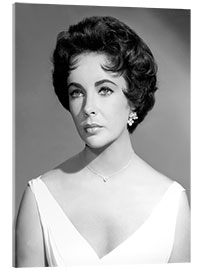 Akrylbillede Portrait of Elizabeth Taylor, 1958