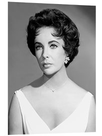 Cuadro de PVC Portrait of Elizabeth Taylor, 1958