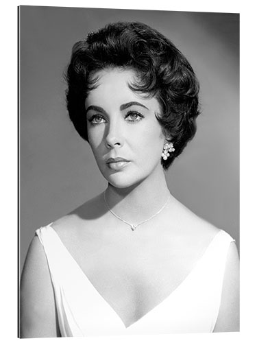 Quadro em plexi-alumínio Portrait of Elizabeth Taylor, 1958