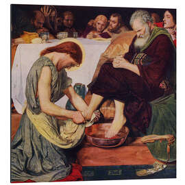 Magnettafel Jesus Christus wäscht die Füße des Petrus