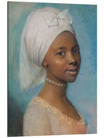 Magnettafel Porträt einer jungen Frau